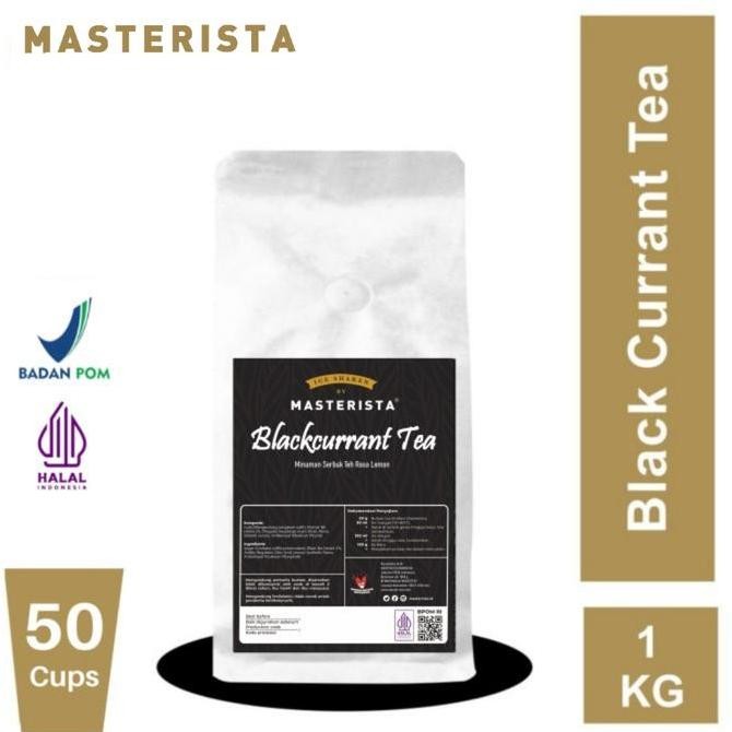 

Baru Bubuk Minuman Blackcurrant Tea 1Kg - Powder Drink Serbuk Teh Rasa Anggur Hitam