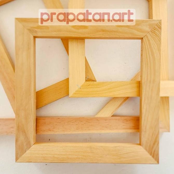 

SALE! SPANRAM KANVAS LUKIS UKURAN 50-100CM FRAME BELAKANG KAYU CANVAS ARTIST FRAME