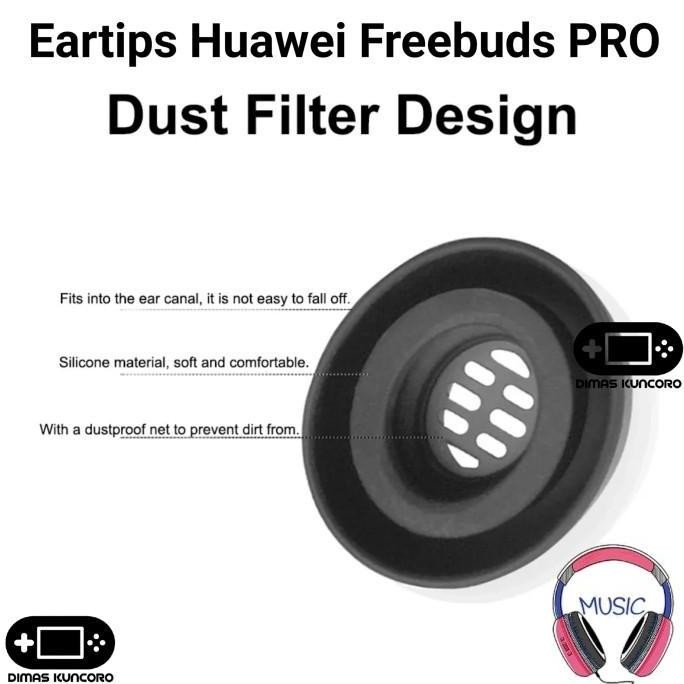 JB Eartips Huawei Freebuds PRO silicone silicon eartip replacement rubber huawei freebuds pro None