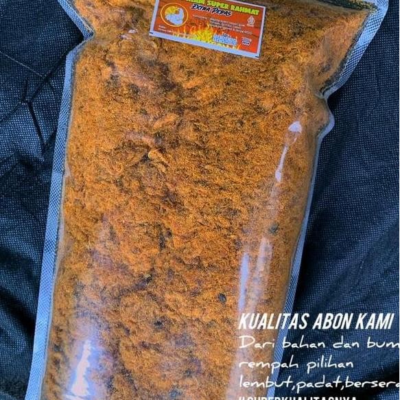 

Abon Ayam Rahmat Kiloan Pedes 1Gr Bebas Gula Rendah Gula Rendah Lemak