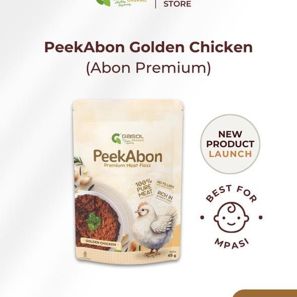 

Gasol Peekabon Golden Chien Abon Ayam 45Gr