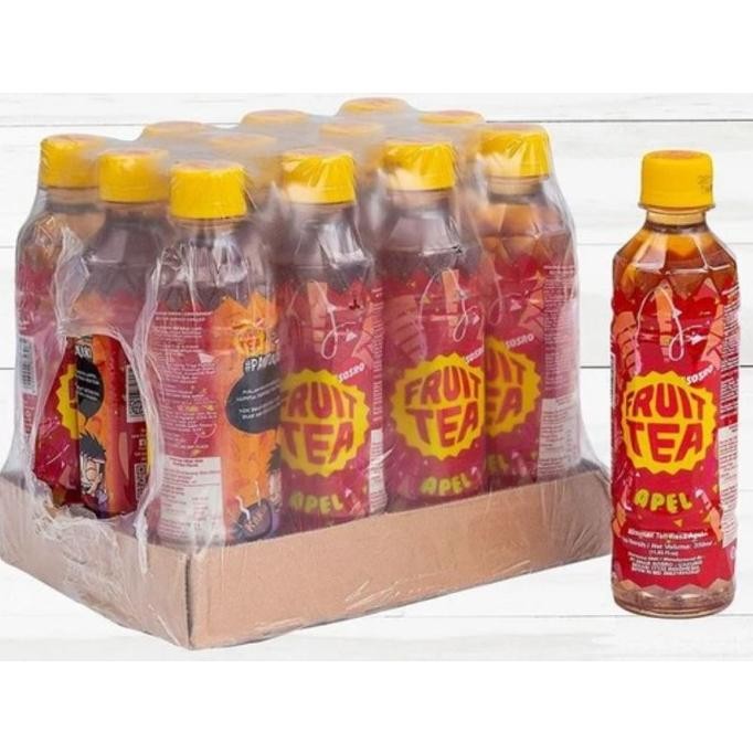 

SALE! FRUIT TEA BOTOL 350ML 1 DUS ISI 12PCS | MINUMAN TEH BUAH SEGAR FAVORIT ANAK MUDA