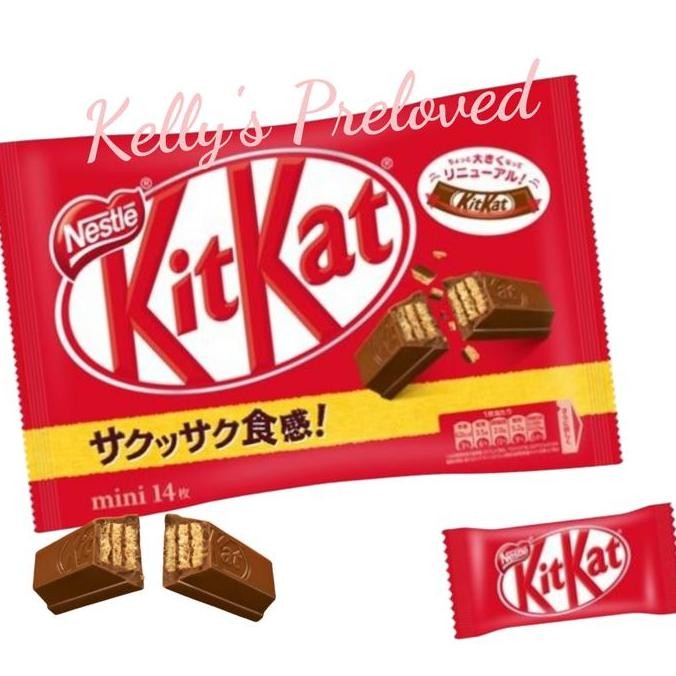 

Original KitKat Mini Japan Original - Green Tea / Dark Choco - Coklat Jepang Import