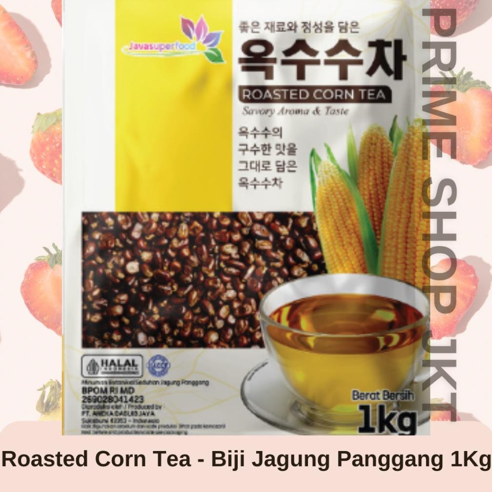

SALE! TEH JAGUNG KOREA 1KG | PURE ROASTED CORN TEA | TEH BIJI JAGUNG PANGGANG LOKAL