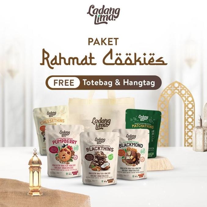 

Paket RAHMAT COOKIES Ramadhan Hemat - Bingkisan Parsel Hampers Parcel Lebaran Ladang Lima