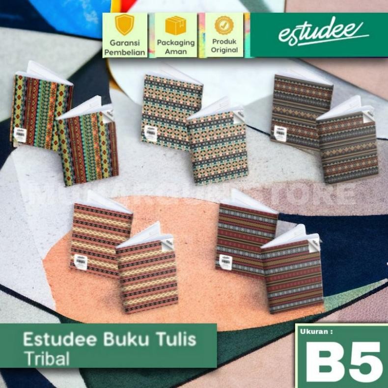 

Siap Kirim Buku Tulis Estudee B5 Tribal 48 Lembar Isi 10 Cover Batik Kekinian