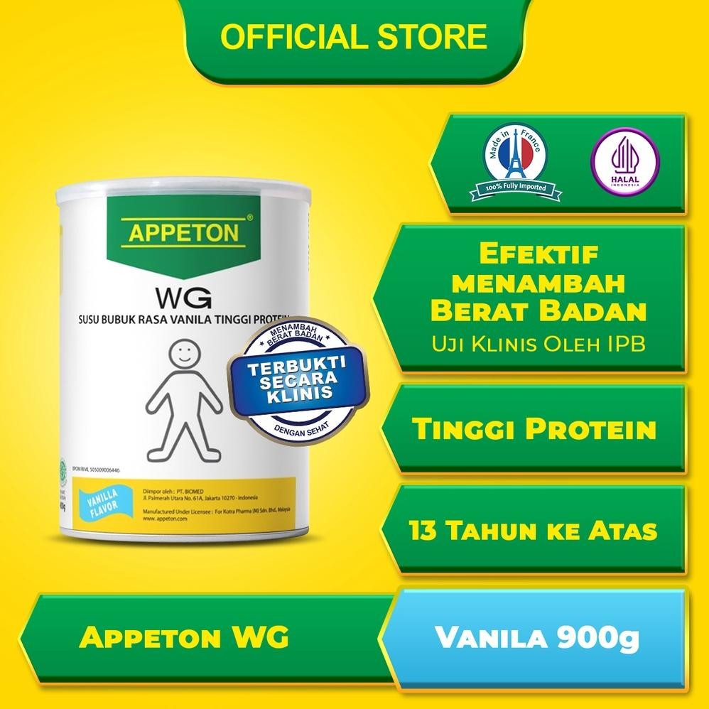 

Siap Kirim Appeton Weight Gain Adult 900gr Vanilla Special - Susu Penggemuk Badan Dewasa