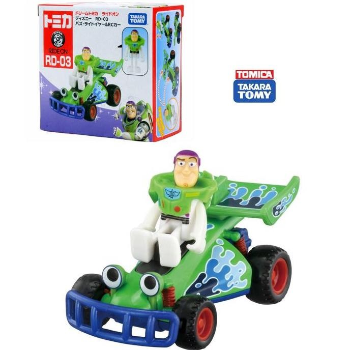 Tomica Ride on Disney RD-03 Buzz Lightyear & RC Car