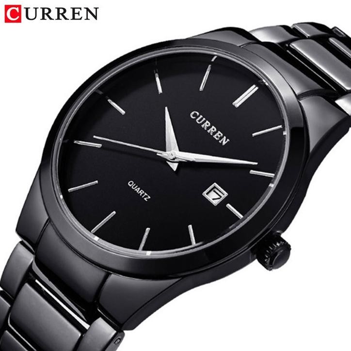Best - CURREN 8106 Jam Tangan Pria Analog Stainless Steel CURRENOS