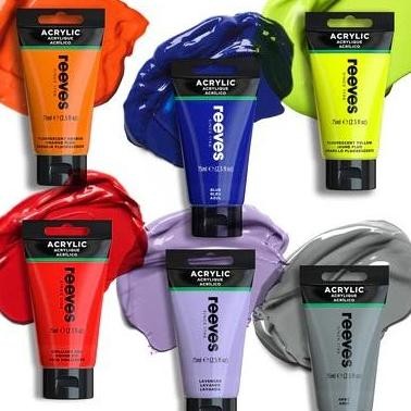 

Reeves Fine Artist Acrylic Paint/Cat Acrylic 75Ml Part 1