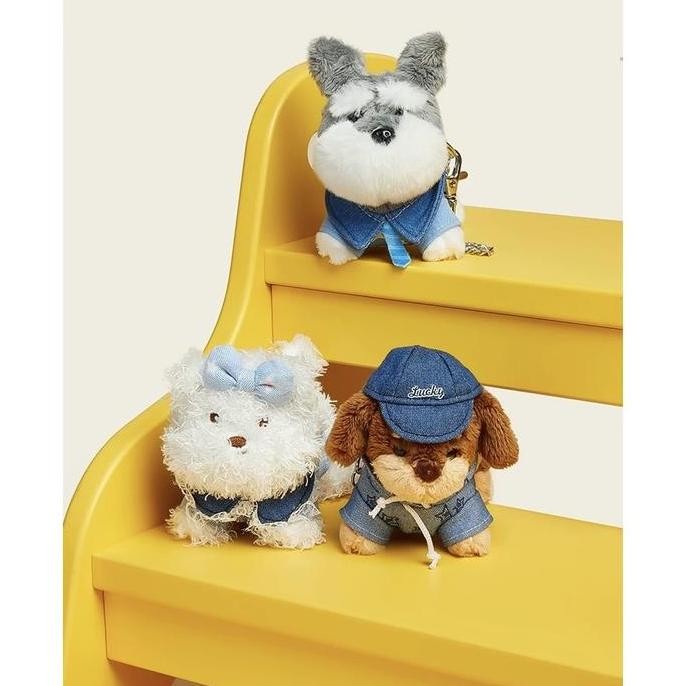 Dachshund/Schnauzer Plush Bag Pendant Charm Bag Accessories