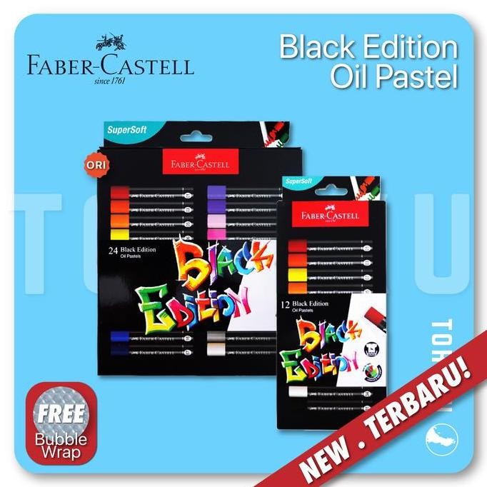 

Faber-Castell Black Edition Oil Pastel Series | Crayon Faber Castell B