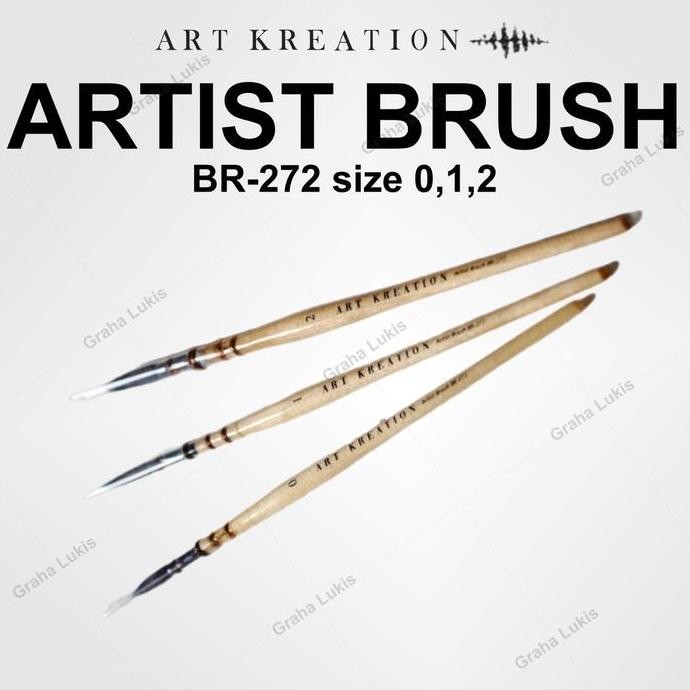 

Art Kreation Synthetic Squirrel Brush Br-272 - 0