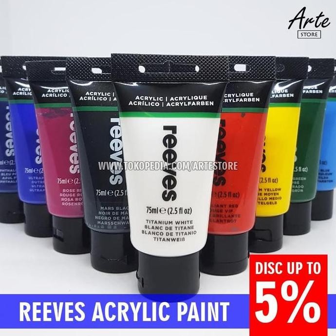 

Cat Acrylic Reeves 75Ml (Semua Warna)