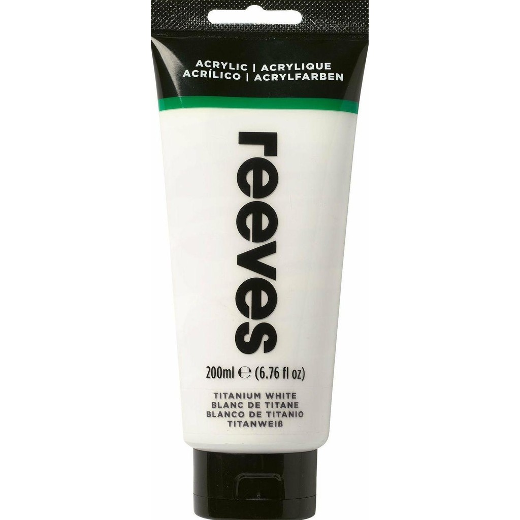

Reeves Acrylic 200Ml Titanium White