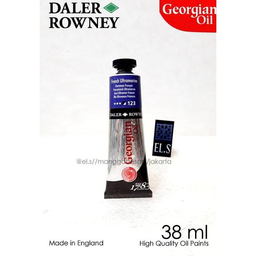 

Daler Rowney Georgian Oil French Ultramarine 38 Ml ( Cat Minyak )