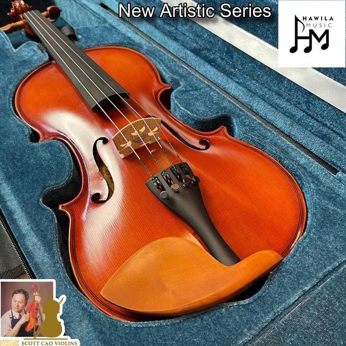 Biola Artistic Series Handmade Scott Cao Violins Stv-P10 3/4 Atau 4/4
