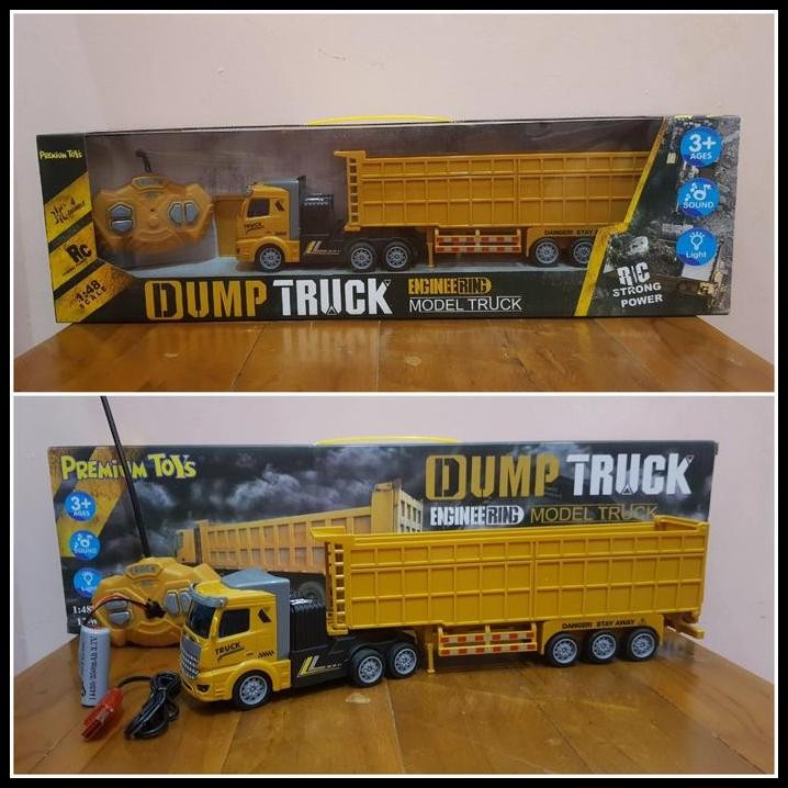 Mainan RC Car Truck Fuso - Mainan Remote Control Mobil Truk Tanah