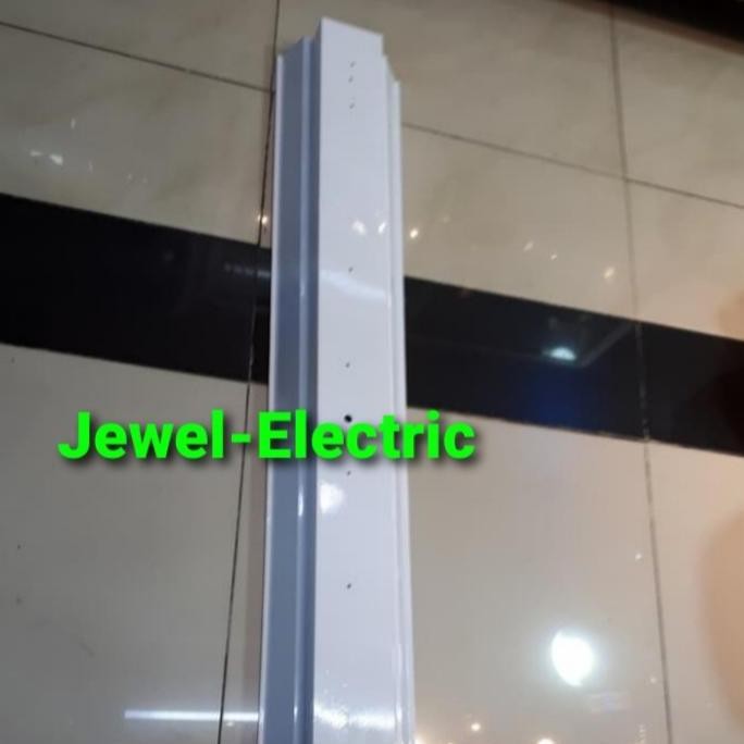 Lm Kap Lampu T8 Tko 2X36/2X16 Set Led Philips 16W Ecofit Philips T8 16W