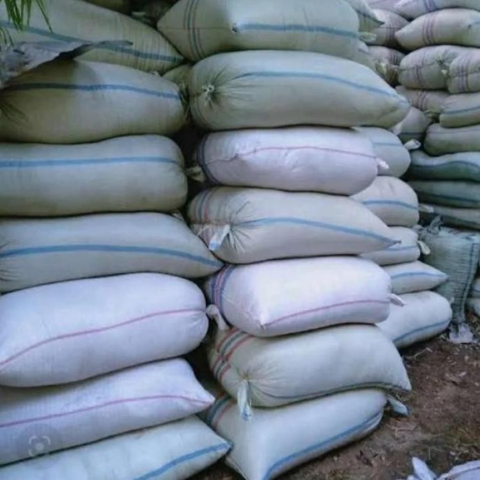 Ready sekam mentah kulit padi gabah media tanam karung besar 50kg