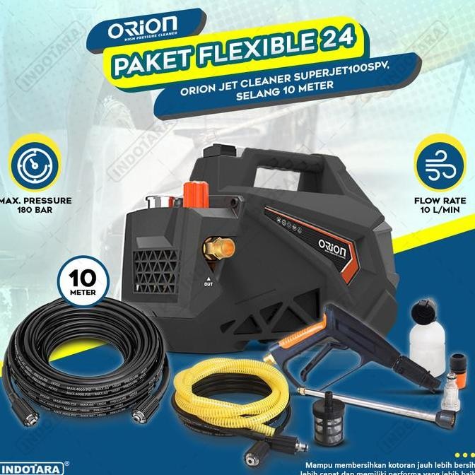 Paket Flexible 22-25 - Orion Superjet100Spv - Selang 10 Meter