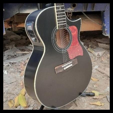 GITAR AKUSTIK ELEKTRIK CORT EQ TUNER LC CUSTOM KUALITAS HIGH GRADE