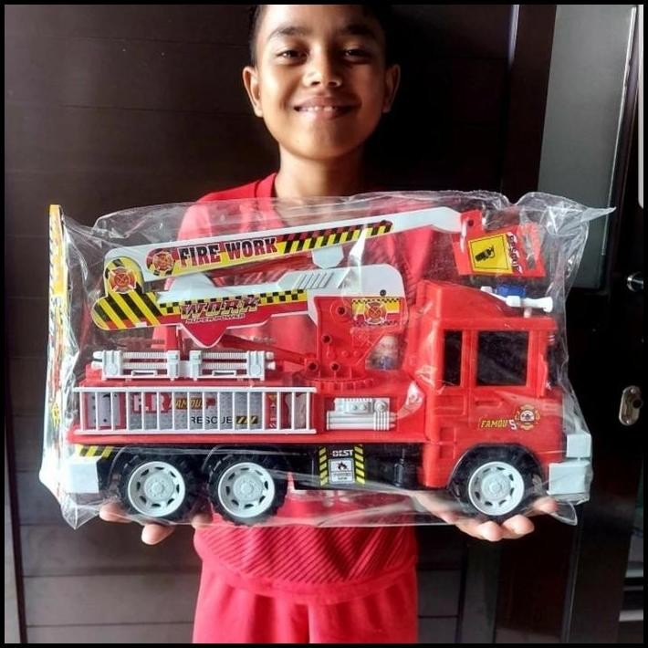 Mainan Mobil Pemadam Kebakaran Fire Rescue - Mobil Pemadam Api