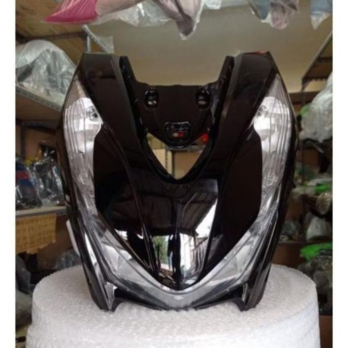 FULL SET TAMENG PERISAI BODY DEPAN HONDA BEAT LED NEW 2020 2021 HITAM