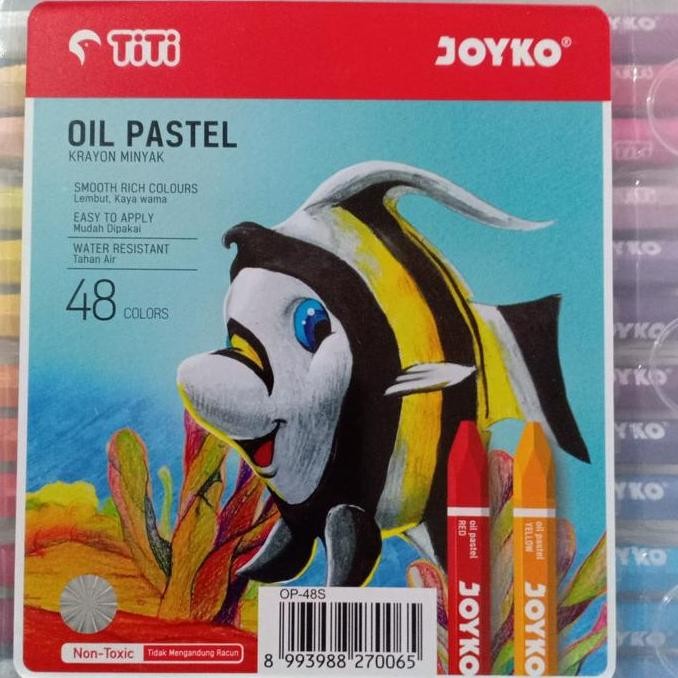 

Titi Crayon Oil Pastel 48 Colours Krayon Minyak Warna Ti-P-48S