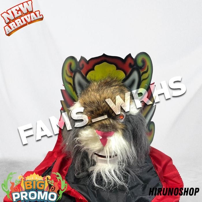 Fams Wrhs Barongan Kucingan Blitar Barongan Caplokan Kucingan (Bisa Cod) Jawa Timur