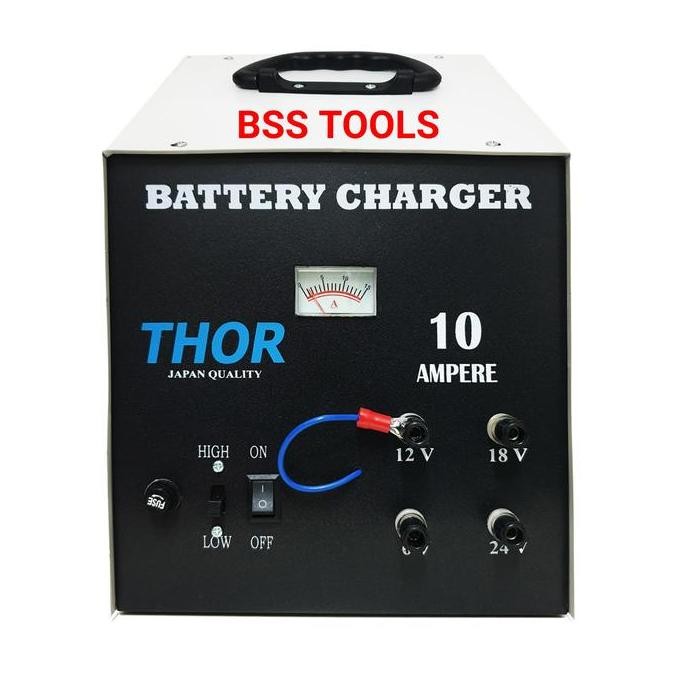 Cas Aki Charger Aki Battery Charger 10Ampere Thor
