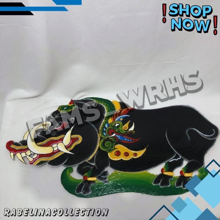 Fams Wrhs Celeng Kulit Premium Mainan Celeng Mainan Tradisional Anak (Bisa Cod) Jaranan