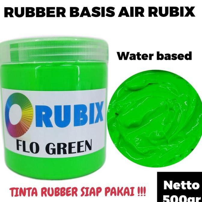 

Cat Sablon Rubber Gl Pasta Cat Akrilik Warna Flo Green 500Gr