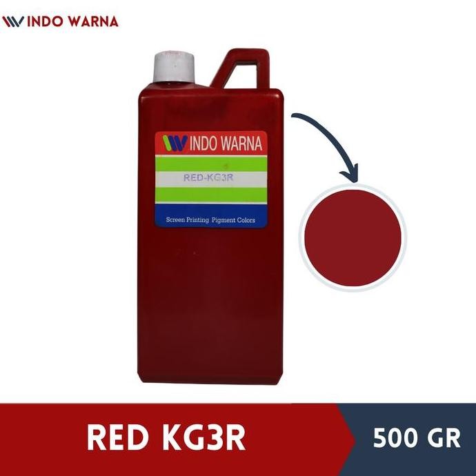 

Biang / Pigment Warna Sablon Red Kg3R - 500 Gr