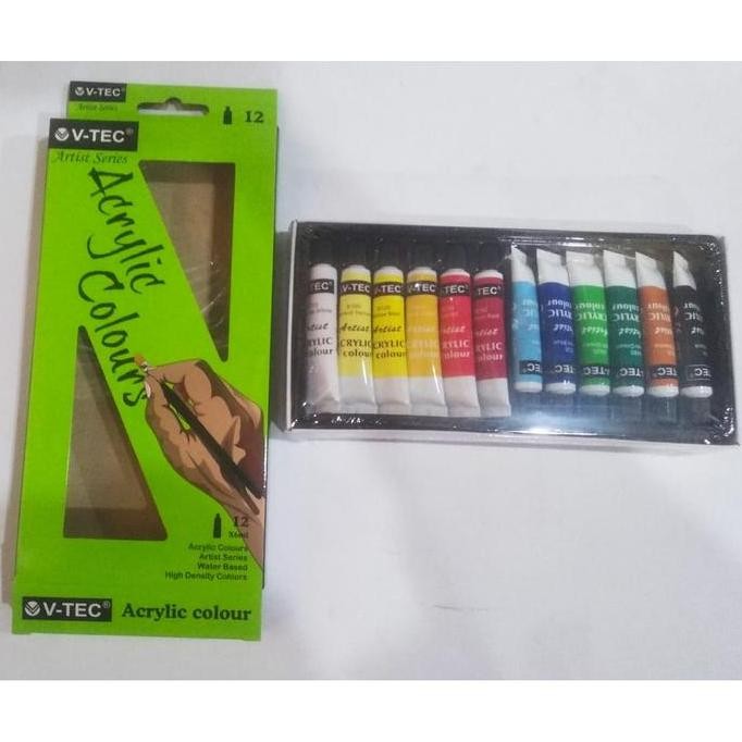 

Cat Acrilyc Vitech 12 Warna 6Ml