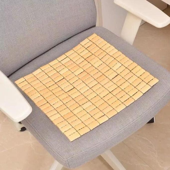 Alas Duduk Bahan Bambu Anti Panas Alas Duduk Kursi / Jok Mobil Bambu