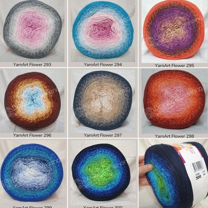 Yarnart Flower - Part 4