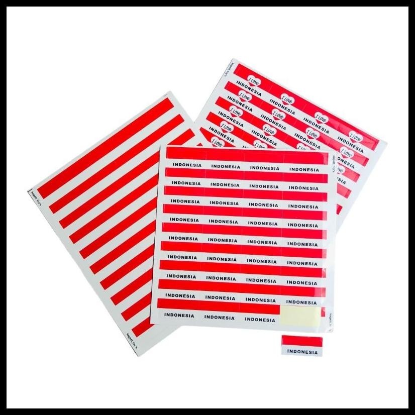 

1LBR ISI 32 CUTTING STIKER PIPI BENDERA MERAH PUTIH ((CUTTING))