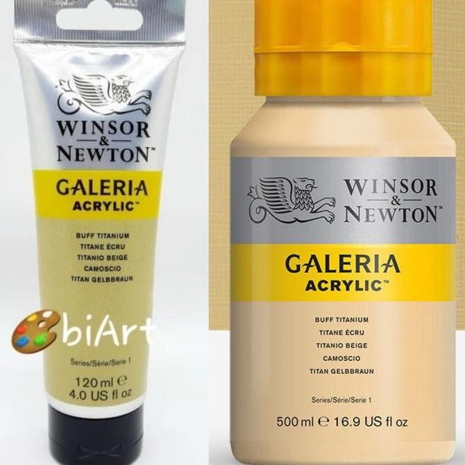 

Cat Akrilik Galeria Acrylic Colour 120 Ml Buff Titanium Winsor & Newto