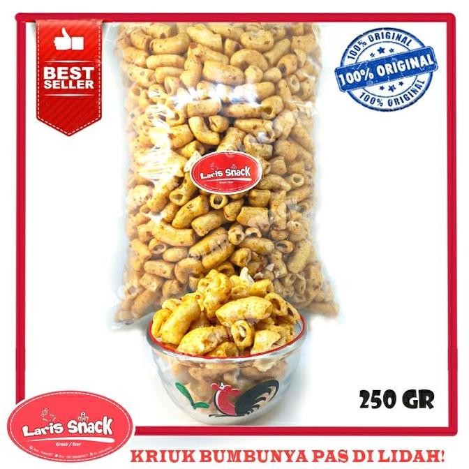 

JB Makaroni Bumbu Rujak Pedas Manis Gurih Renyah Kiloan Curah 250 Gram None