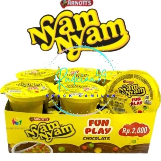 

JB Nyam Nyam Fun Play isi 12 pcs None