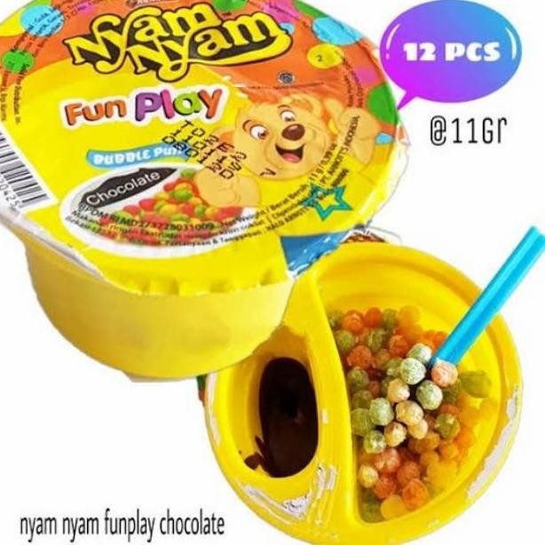 

JB nyam nyam fun play isi 12pcs None