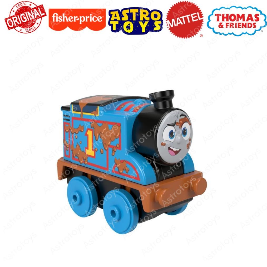 Fth- Thomas And Friends Muddy Thomas Plastic Fisher Price / Mainan Anak Diecast Kereta Api Thomas Tr