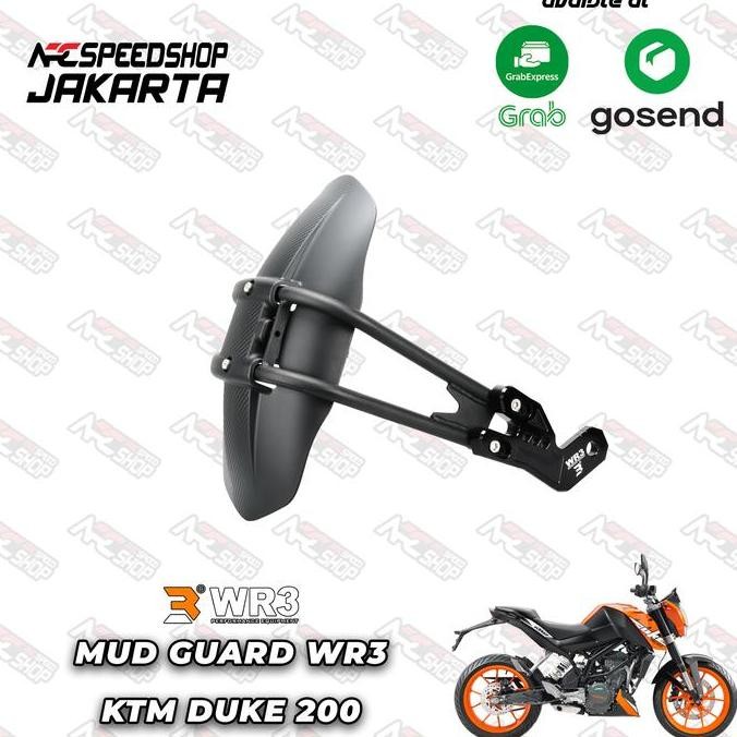 Mudguard Wr3 / Spakbor Belakang WR3 KTM DUKE 200