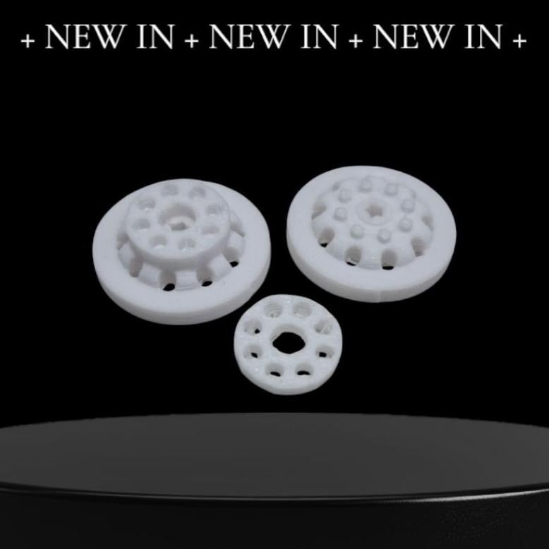 Jy-56 Miniatur Velg Alcoa Silver Atau Putih + Ring, Miniatur Bus