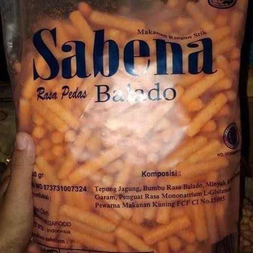 

JB STIK SABENA RASA BALADO 360GR - STIK PEDAS BALADO - CEMILAN -SNACK None