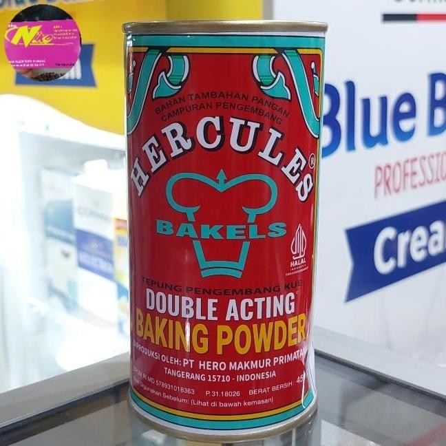 

Hercules Baking Powder Double Acting 450Gr Khusus Grab Dan Gojek