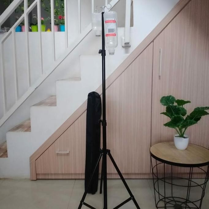 Terbaru Terbaru Tiang Infus Portable Murah 2 Gantungan