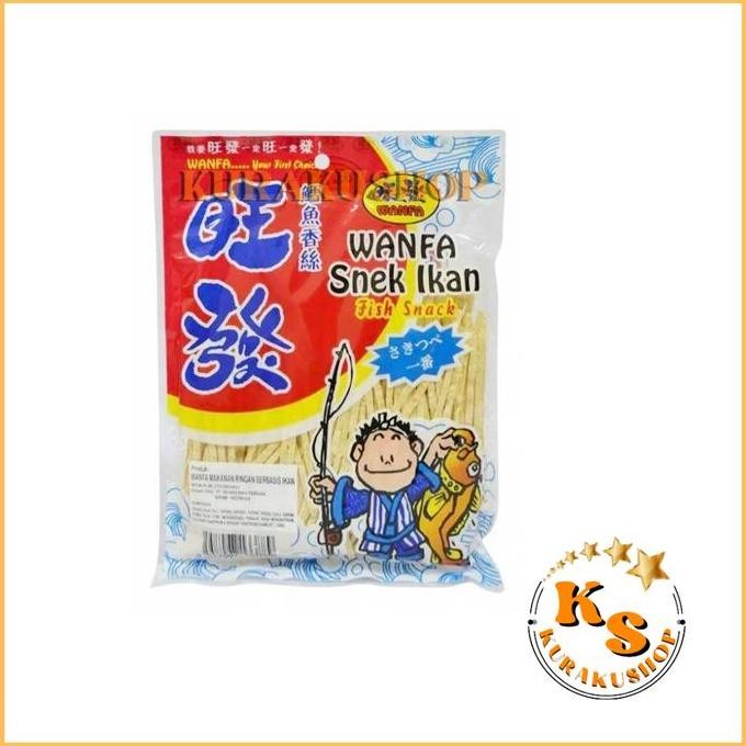 

JB wanfa snack ikan / fish snack 120gr None