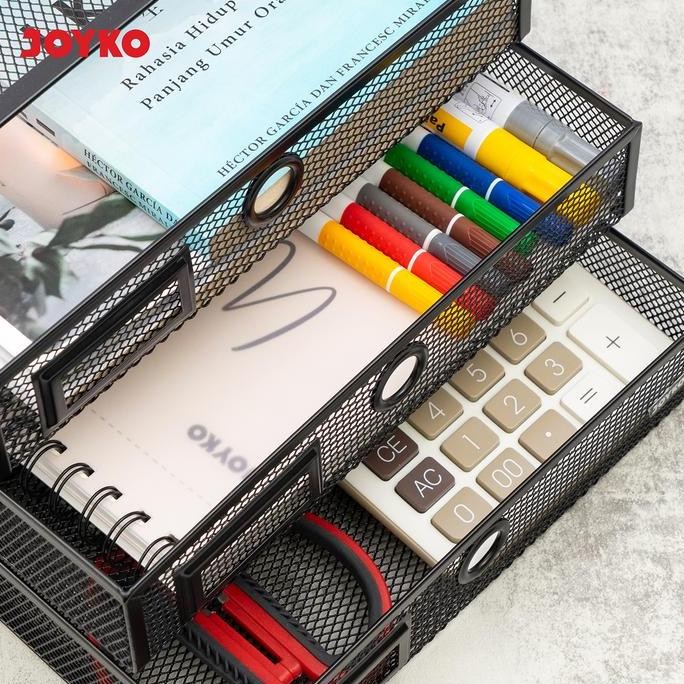 

Joyko Document Tray 3 Tier / Rak Kertas Dokumen 3 Susun Wadah Dokumen Meja Dt-62